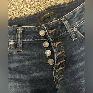 Silver Suki button-front jeans